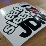 JDM Style Sticker ESR domo 