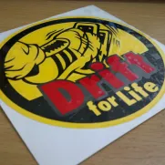 JDM Style Sticker drift for life 